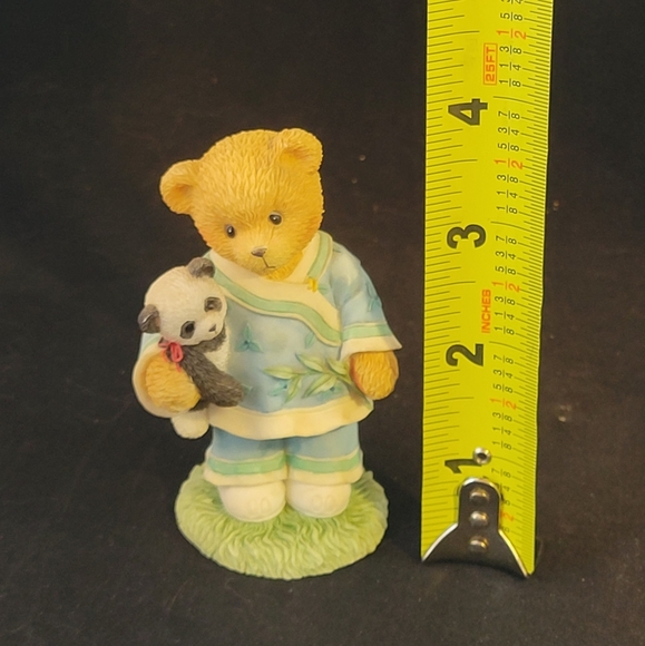 Vintage Cherished Teddies "Lian" figurine 4" 1996 Priscilla Hillman - Picture 8 of 8